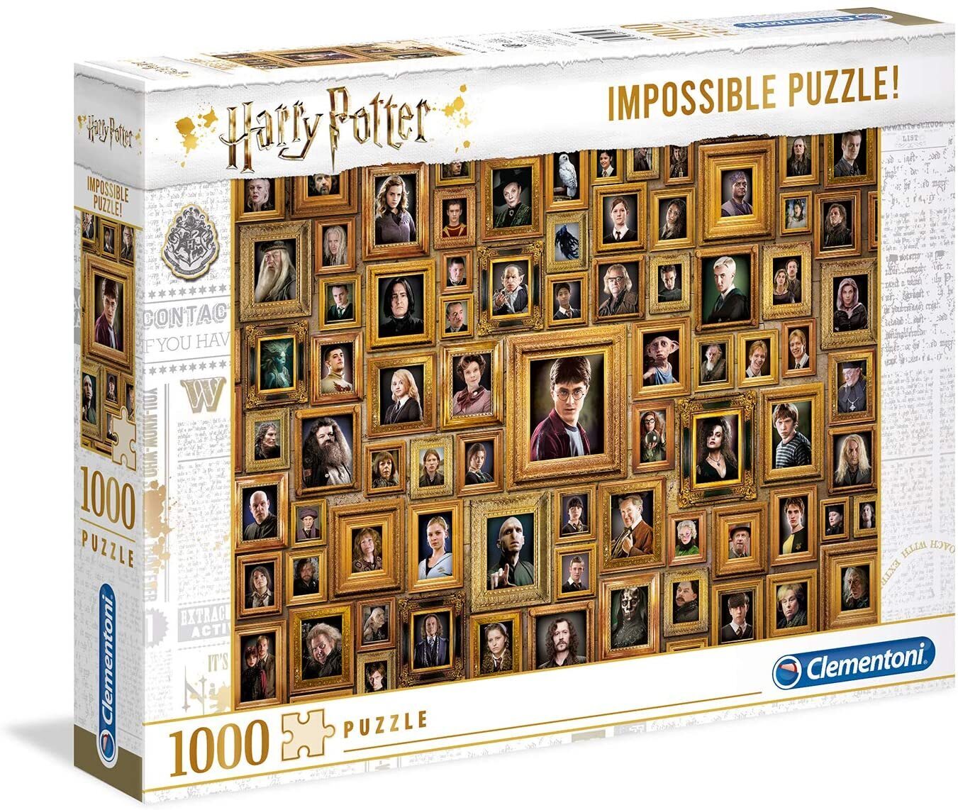 Buy Clementoni - Harry Potter And The Secrets Impossible Puzzle 1000pc