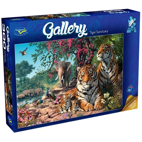 Buy Holdson Gallery, Tiger Sanctuary Large Piece Puzzle 300pc