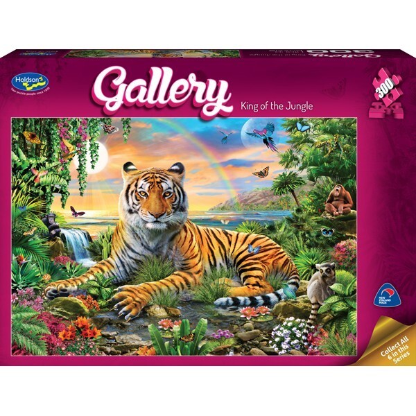 Buy Holdson - Gallery 4 - King of the Jungle Large Piece Puzzle 300pc