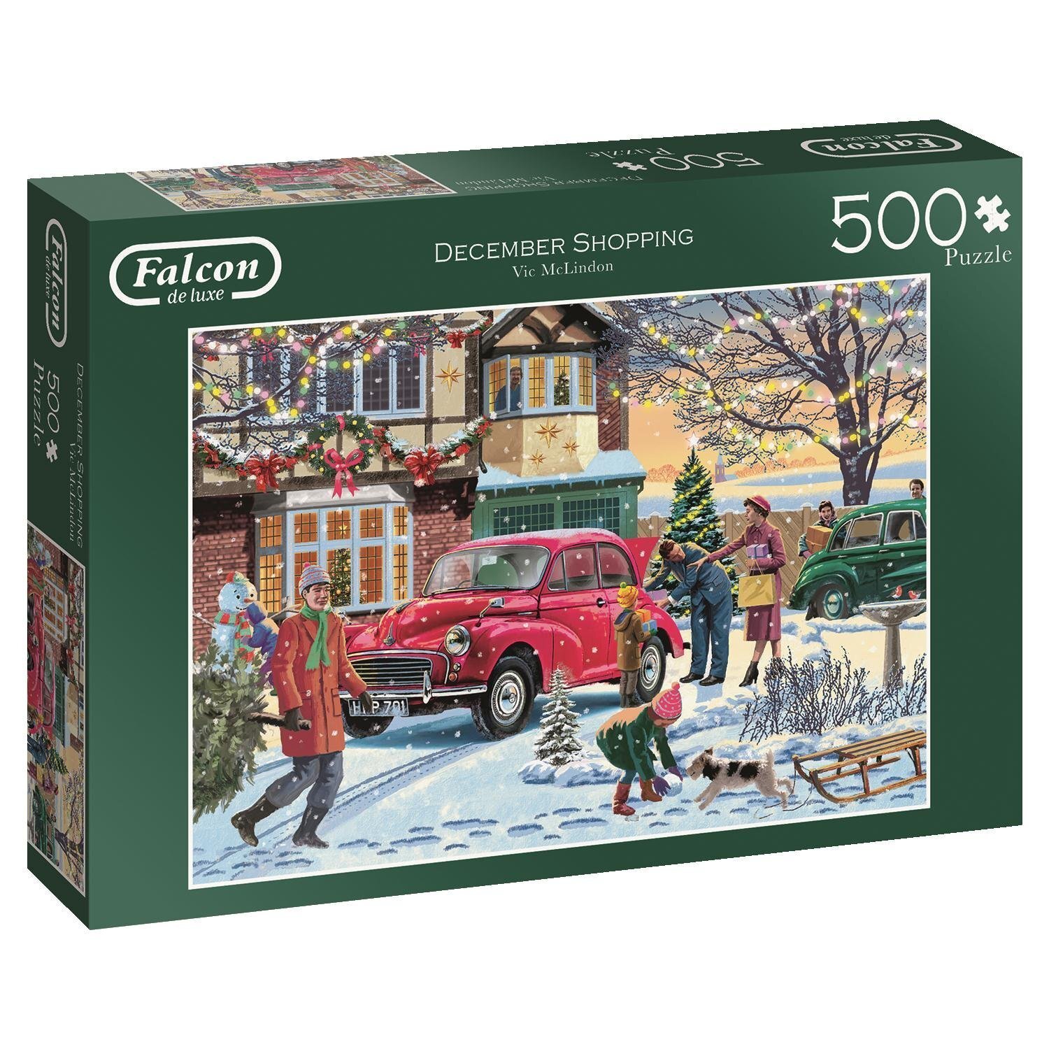 Buy Jumbo - December Shopping Puzzle 500pc