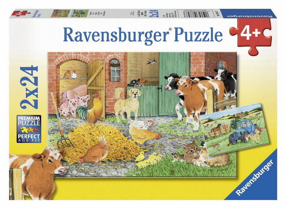 Buy Ravensburger - Life on a Farm Puzzle 2x24pc