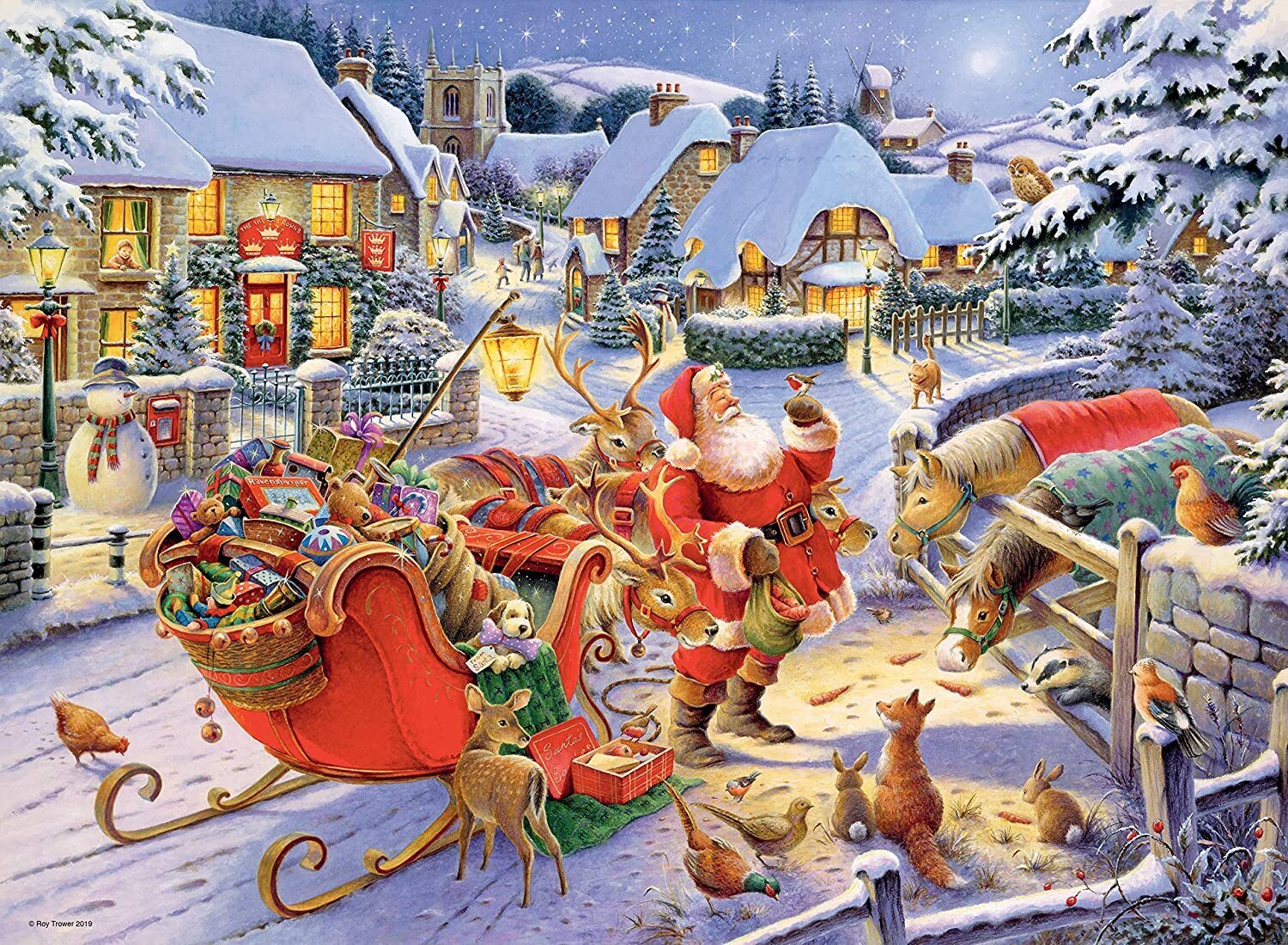Buy Ravensburger Christmas Collection Puzzle 2 x 500pc
