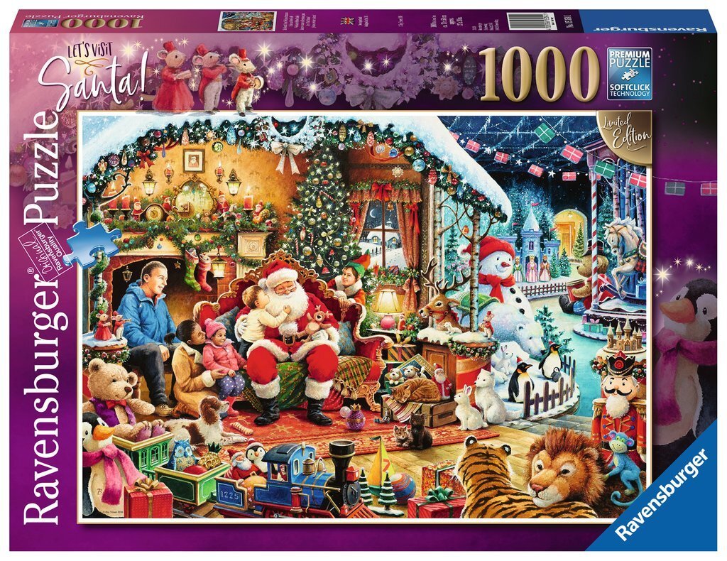Buy Ravensburger Let's Visit Santa! Puzzle Puzzle 1000pc