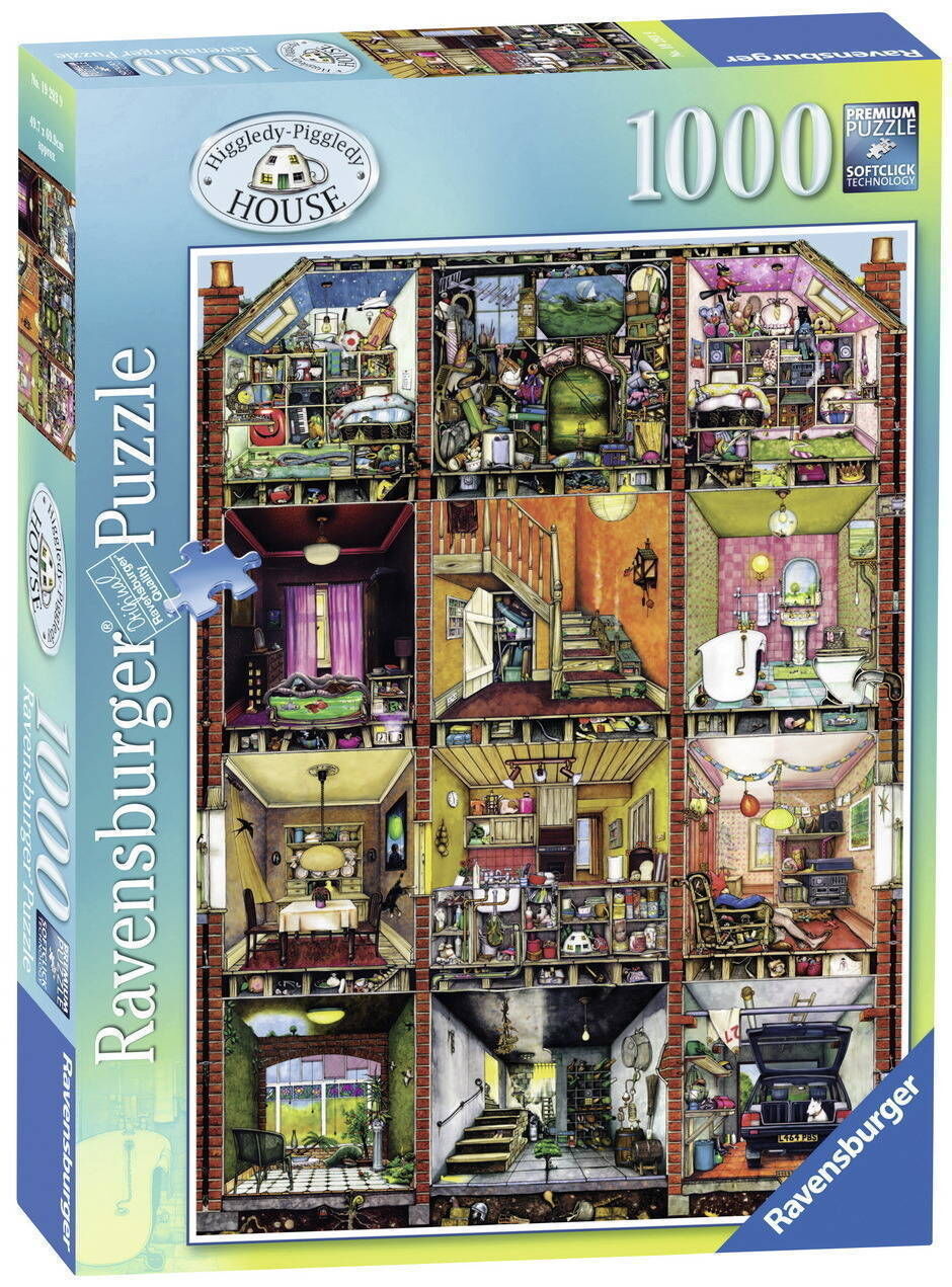 Buy Ravensburger - Colin Thompson Higgledy Piggledy House 1000pc