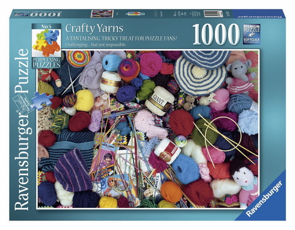 Buy Ravensburger - Crafty Yarns Puzzle 1000pc