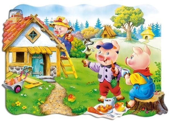 Buy Castorland - Three Little Pigs Puzzle 30pc