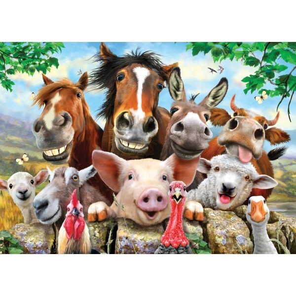 Buy Holdson - Selfies 2 - Farm Frolics Puzzle 500pc