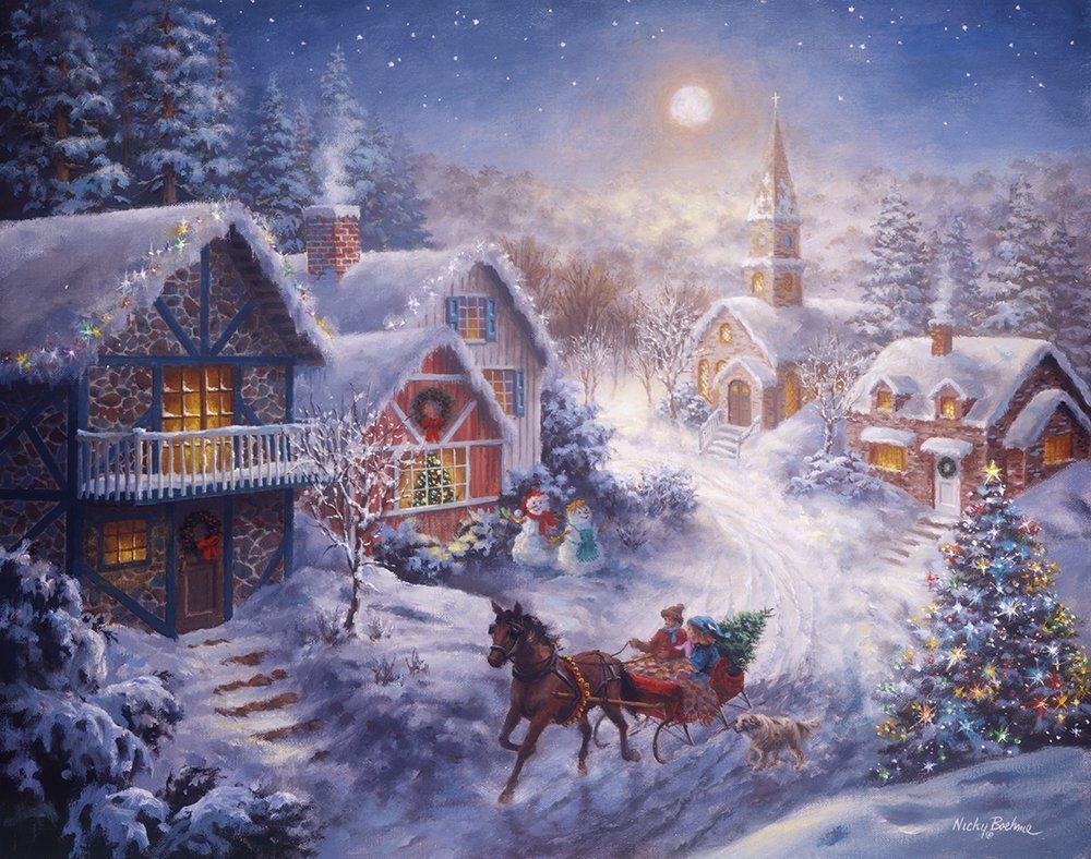 Buy Ravensburger - Dashing Through the Snow Large Format Puzzle 300pc