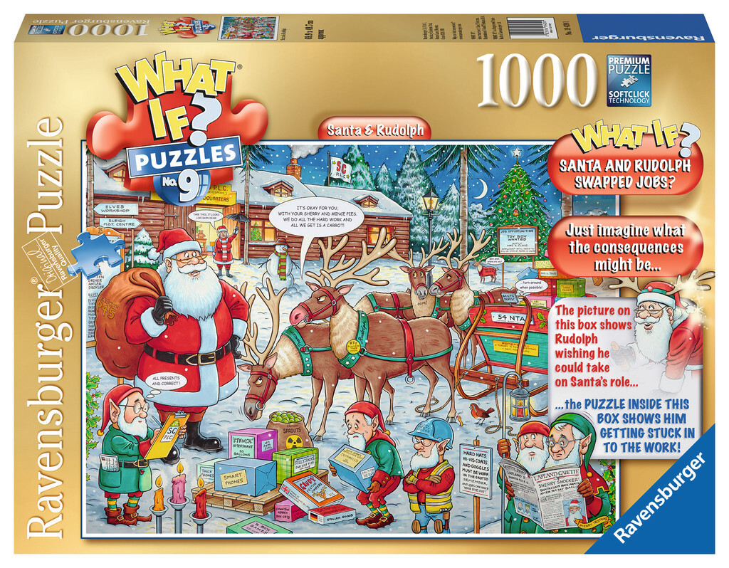 Buy Ravensburger - What If? Christmas Puzzle 1000pc