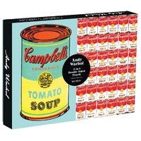 Galison - Andy Warhol Soup Double Sided Puzzle 500pc