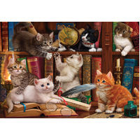 Anatolian - Kittens In The Library Puzzle 500pc
