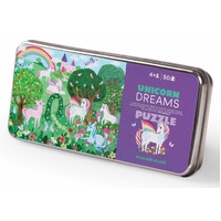 Crocodile Creek - Unicorn Dreams Tin Puzzle 50pc