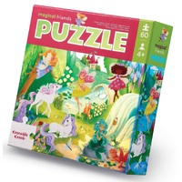 Crocodile Creek - Magical Friend Foil Puzzle 60pc