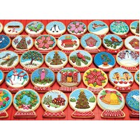 Cobble Hill - Snow Globe Cookies Puzzle 1000pc