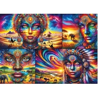 Delfy - Worldly Godesses Puzzle 1000pc