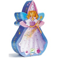 Cinderella 36 Piece Puzzle by DJECO, France-Shaped Box-Clean