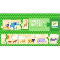 Djeco - Small & Big Puzzle 10pc