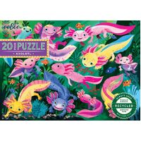 eeBoo - Axolotl Puzzle 20pc