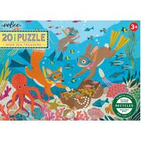 eeBoo - Deep Sea Treasure Puzzle 20pc