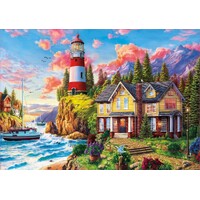 Educa - Lighthouse Near the Ocean Puzzle 3000pc