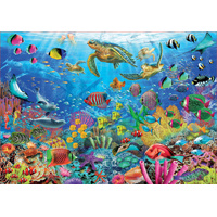 Educa - Tropical Fantasy Turtles Puzzle 1000pc