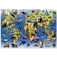 Educa - Endangered Species Puzzle 500pc