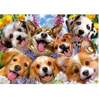 Educa - Puppies Selfie Puzzle 1000pc