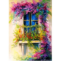 Enjoy - Blooming Balcony Puzzle 1000pc