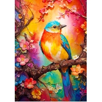 Enjoy - Colourful Birdie Puzzle 1000pc