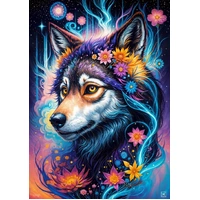 Enjoy - Magical Wolf Portrait Puzzle 1000pc