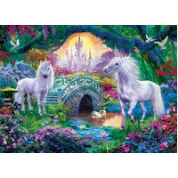 Eurographics - Unicorns in Fairy Land Large Piece Puzzle 500pc