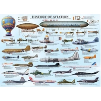 Eurographics - History of Aviation Puzzle 1000pc