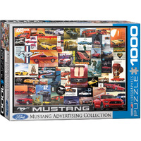 Eurographics - Ford Mustang Advertising Puzzle 1000pc