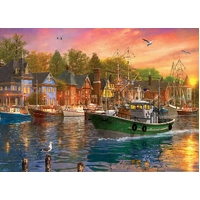 Eurographics - Harbour Sunset Puzzle 1000pc