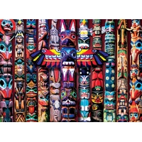 Eurographics -Canadian Totem Poles Puzzle 1000pc