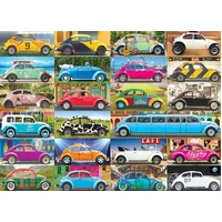 Eurographics - VW Beetle Gone Places Puzzle 1000pc