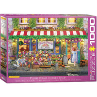 Eurographics - Plush Petals Flower Shop Puzzle 1000pc