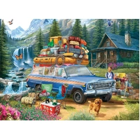 Eurographics - Loading the Jeep Wagoneer Puzzle 1000pc