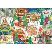 Gibsons - Christmas Around The World Puzzle 500pc