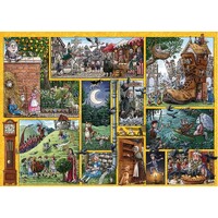 Gibsons - Nursery Rhymes Through Time Puzzle 1000pc