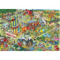 Gibsons - Jokesaws Country Show Chaos Puzzle 1000pc