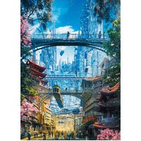 Heye - Future Cities, Market District Puzzle 1000pc