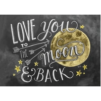 Holdson - Chalk Talk Moon and Back Puzzle 1000pc