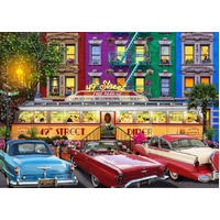 Holdson - Travel Abroad - 49th Street Diner Puzzle 1000pc