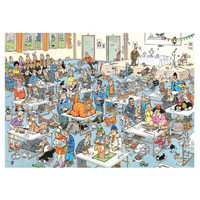 Jumbo - Jan Van Haasteren The Cat Pageantry Puzzle 2000pc