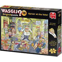 Jumbo - WASGIJ? Original 18 Uproar at the Vets! Puzzle 1000pc