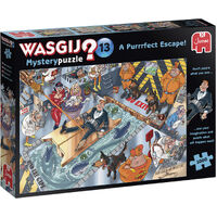 Jumbo - WASGIJ? Mystery 13 A Purrfect Escape! Puzzle 1000pc