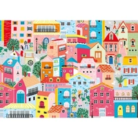 Magnolia - Colorful Houses Puzzle 1000pc