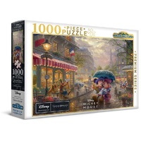 Harlington - Thomas Kinkade Disney - Mickey and Minnie in Paris Puzzle 1000pc