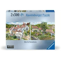 Ravensburger - Cosy Cottages North Yorkshire Puzzle 2 x 500pc